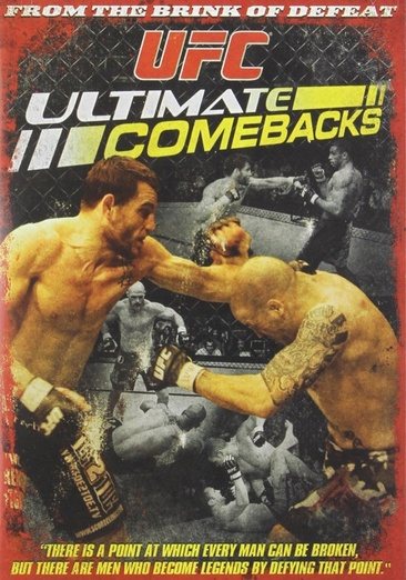 Ufc: Ultimate Comebacks cover
