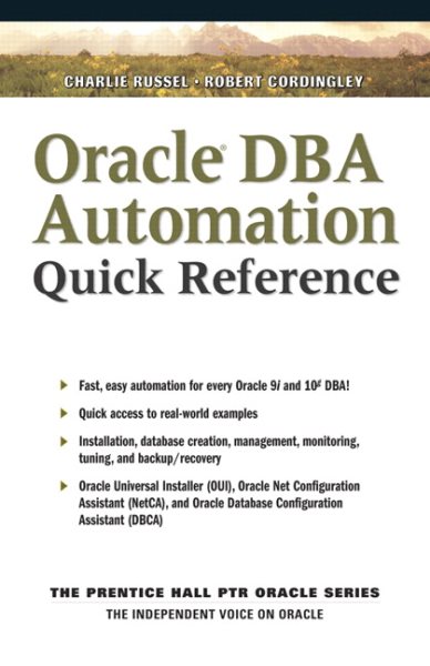 Oracle DBA Automation Quick Reference cover