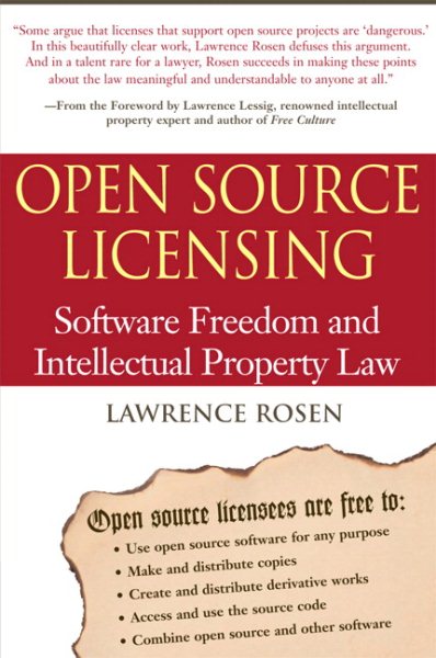 Open Source Licensing: Software Freedom and Intellectual Property Law cover