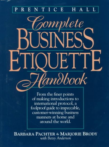 Complete Business Etiquette Handbook cover
