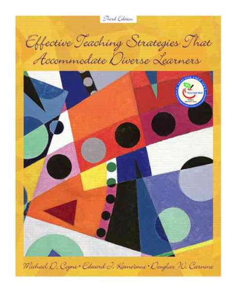 Effective Teaching Strategies that Accommodate Diverse Learners (3rd Edition) cover