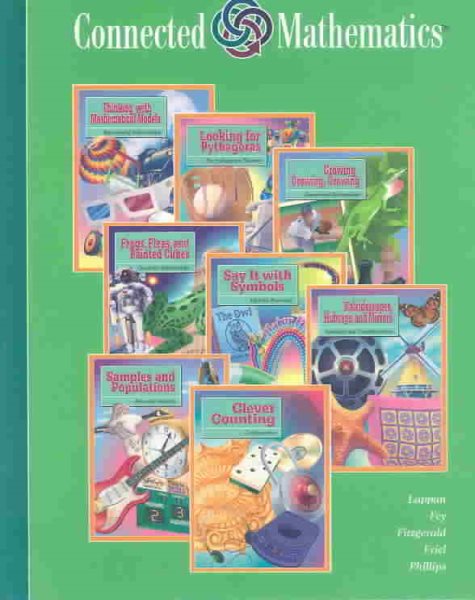 CONNCECTED MATHEMATICS (CMP)GRADE 8 SINGLE BIND STUDENT EDITION         CONTAINS ALL 8 STUDENT EDITIONS FOR THIS GRADE IN SINGLE HARDCOVER      BOOK)