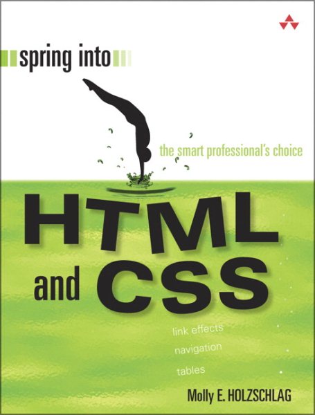 Spring Into HTML and CSS cover