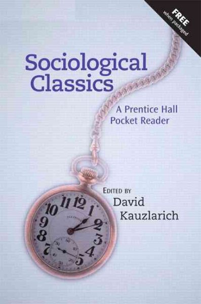 Sociological Classics: A Pearson Pocket Reader cover