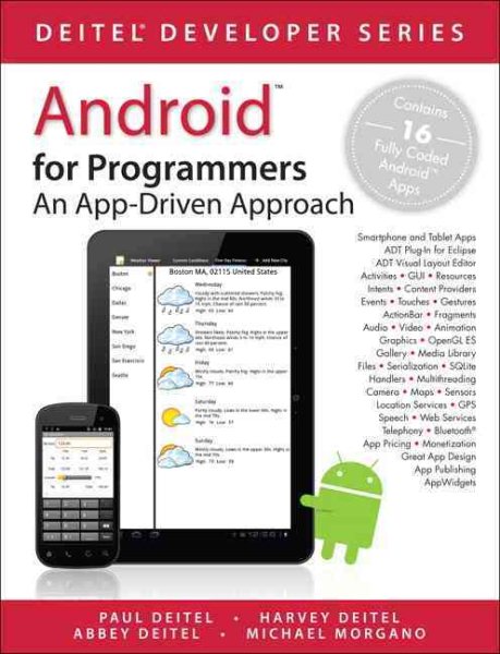 Android for Programmers: An App-Driven Approach (Deitel Developer (Paperback)) cover