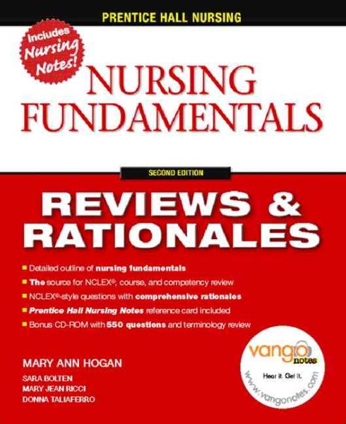 Prentice Hall Reviews & Rationales: Nursing Fundamentals cover