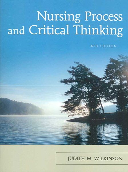 Nursing Process And Critical Thinking cover