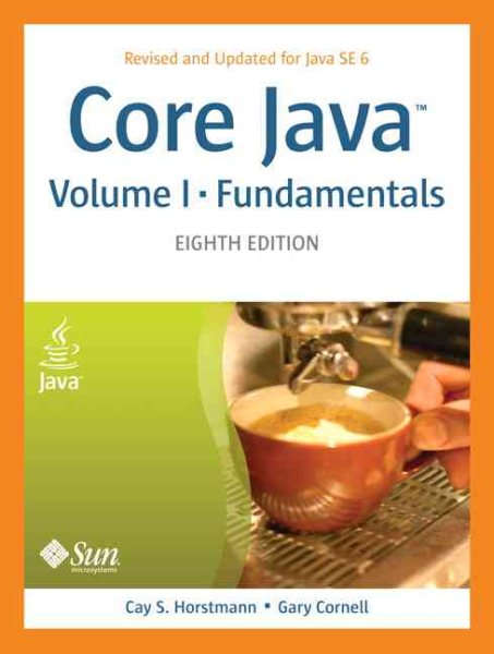Core Java, Volume I--Fundamentals (8th Edition) cover