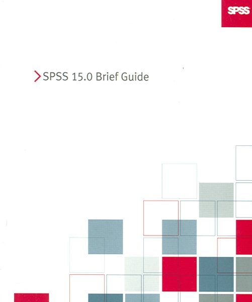 Spss 15.0 Brief Guide cover