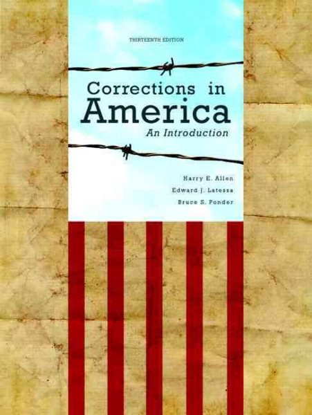 Corrections in America: An Introduction (13th Edition) cover