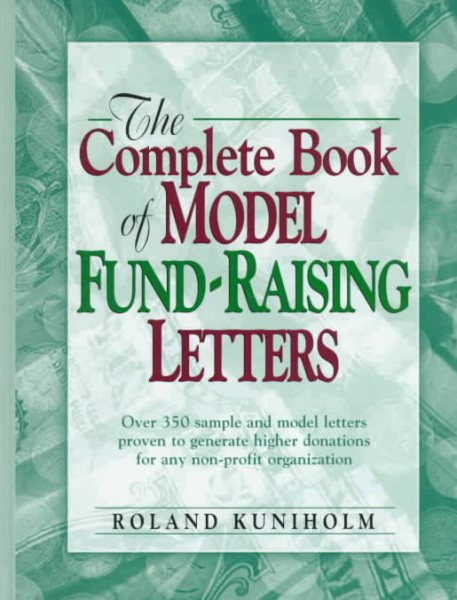 The Complete Book of Model Fundraising Letters cover