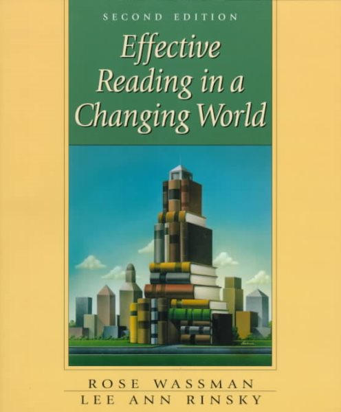 Effective Reading in a Changing World cover