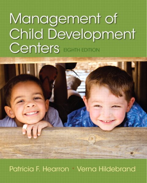 Management of Child Development Centers cover