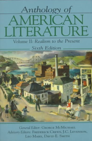 Anthology of American Literature Vol. II: Realism to the Present cover