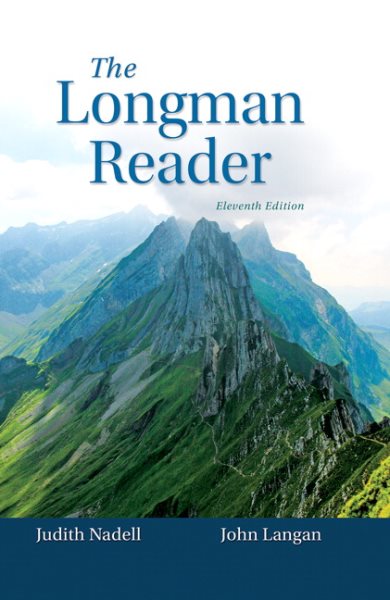 The Longman Reader (11th Edition) cover