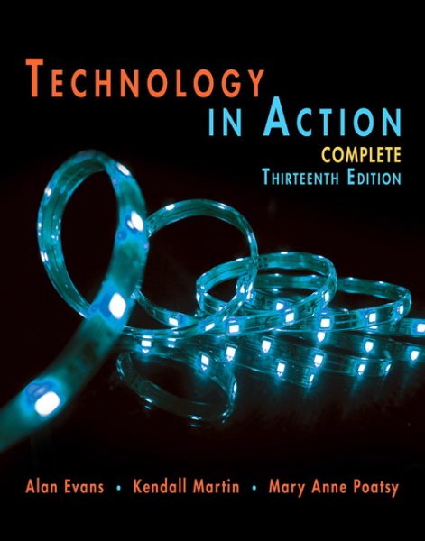 Technology In Action Complete (Evans, Martin & Poatsy, Technology in Action) cover