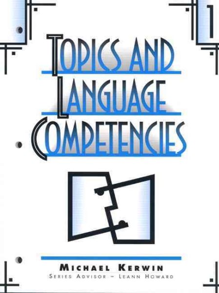 Topics and Language Competencies Level 1 cover