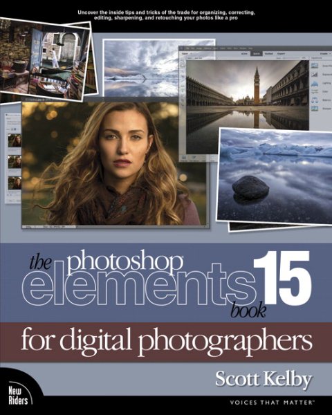 The Photoshop Elements 15 Book for Digital Photographers (Voices That Matter) cover