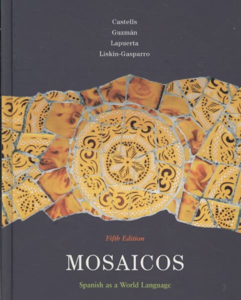 Mosaicos: Spanish as a World Language, 5th Edition cover