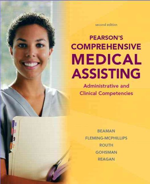 Pearson's Comprehensive Medical Assisting: Administrative and Clinical Competencies cover