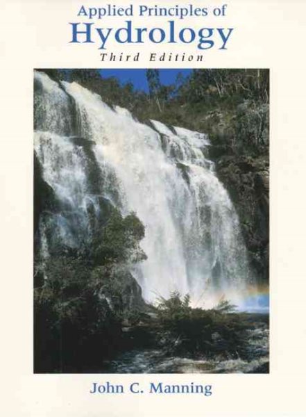 Applied Principles of Hydrology (3rd Edition) cover