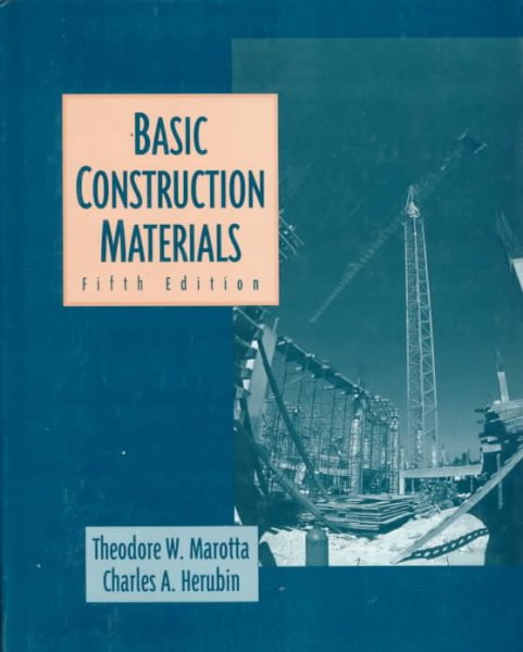 Basic Construction Materials cover
