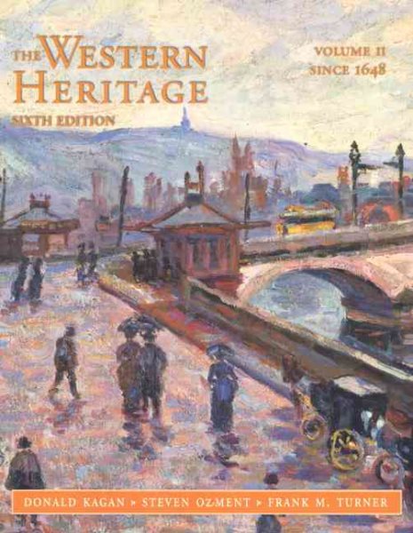 Western Heritage, The Vol. II (Since 1648; Chpts. 13-31) cover