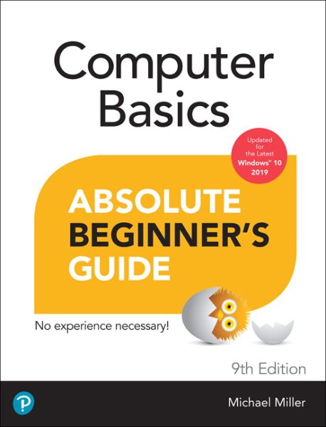 Computer Basics Absolute Beginner's Guide, Windows 10 Edition cover