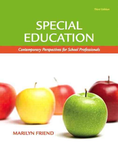 Special Education: Contemporary Perspectives for School Professionals cover