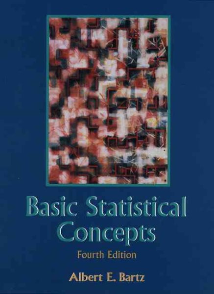 Basic Statistical Concepts (4th Edition) cover