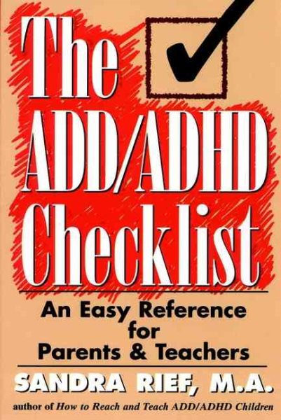 The ADD/ADHD Checklist cover