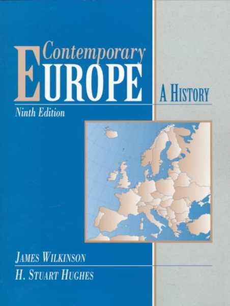 Contemporary Europe: A History (9th Edition) cover