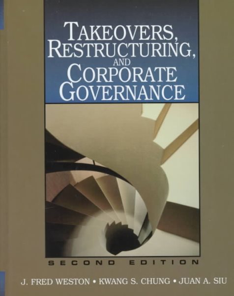 Takeovers, Restructuring and Corporate Governance (2nd Edition) cover