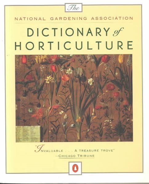 Dictionary of Horticulture, The National Gardening Association cover