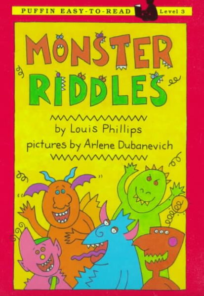 Monster Riddles (Easy-to-Read, Puffin) cover