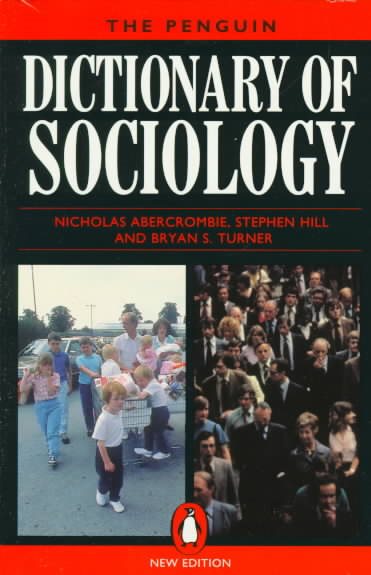Dictionary of Sociology, The Penguin: Third Edition (Dictionary, Penguin) cover