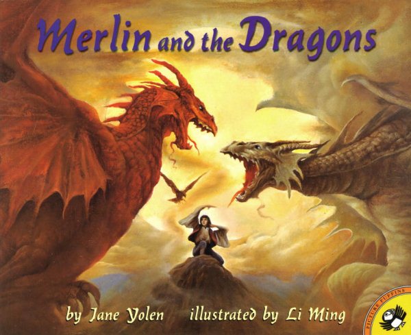 Merlin and the Dragons (Picture Puffin Books) cover