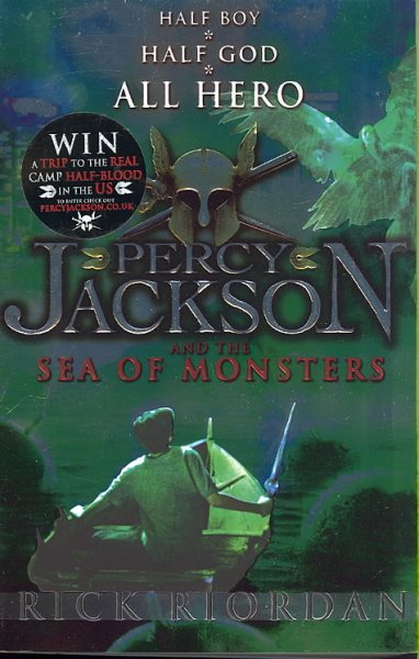 Percy Jackson and the Sea of Monsters cover