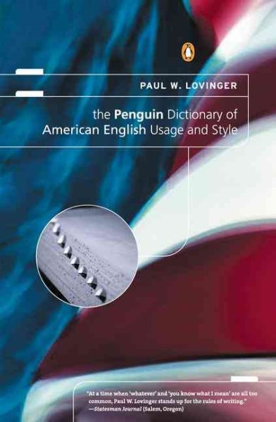 The Penguin Dictionary of American English Usage and Style cover