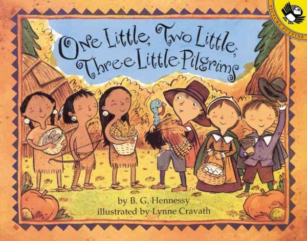 One Little, Two Little, Three Little Pilgrims (Picture Puffin Books) cover