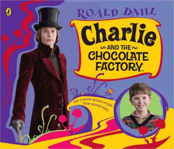 Charlie & Chocolate Factory movie picture book cover