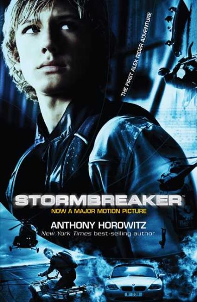 Stormbreaker tie-in novel (Alex Rider) cover