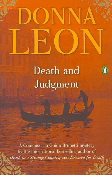 Death and Judgment (Commissario Guido Brunetti Mysteries (Paperback)) cover