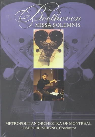 Beethoven - Missa Solemnis / Auger, Metropolitan Orchestra of Montreal [DVD] cover