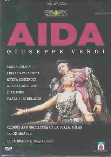 Verdi - Aida / Maazel, Chiara, Pavarotti, La Scala cover