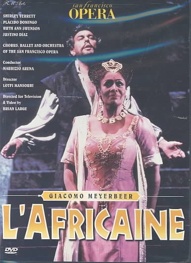 Meyerbeer - L'Africaine / Arena, Domingo, Verrett, San Francisco Opera [DVD]