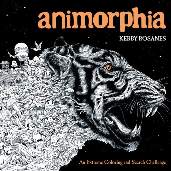 Animorphia: An Extreme Coloring and Search Challenge cover