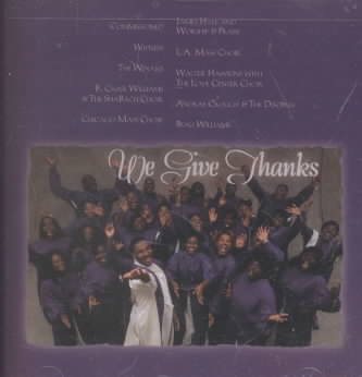 We Give Thanks cover