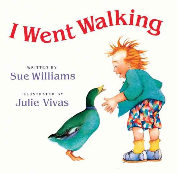 I Went Walking: Lap-Sized Board Book cover