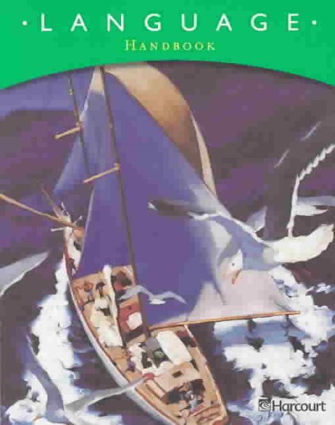 Language Handbook Harcourt Trophies Grade 5 cover